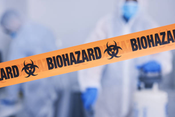 Professional Drug Lab Cleanup technician working in Red Oak, NC